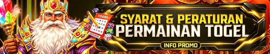 SYARAT DAN PERATURAN PERMAINAN TOGEL